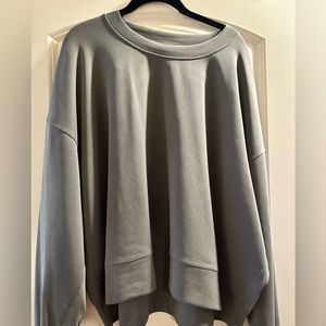 Lululemon Athletica Cropped Softstream Sweatshirt